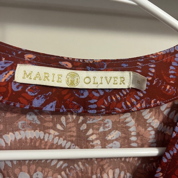 FINAL PRICE Marie Oliver Fiona Dress - Cranberry Burst - Over $300 retail - Picture 3 of 10